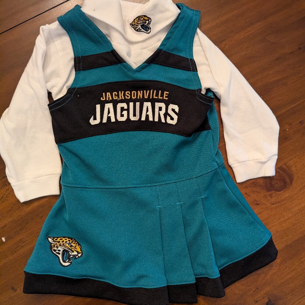 NFL Jaguars Cheerleading Uniform for baby girl